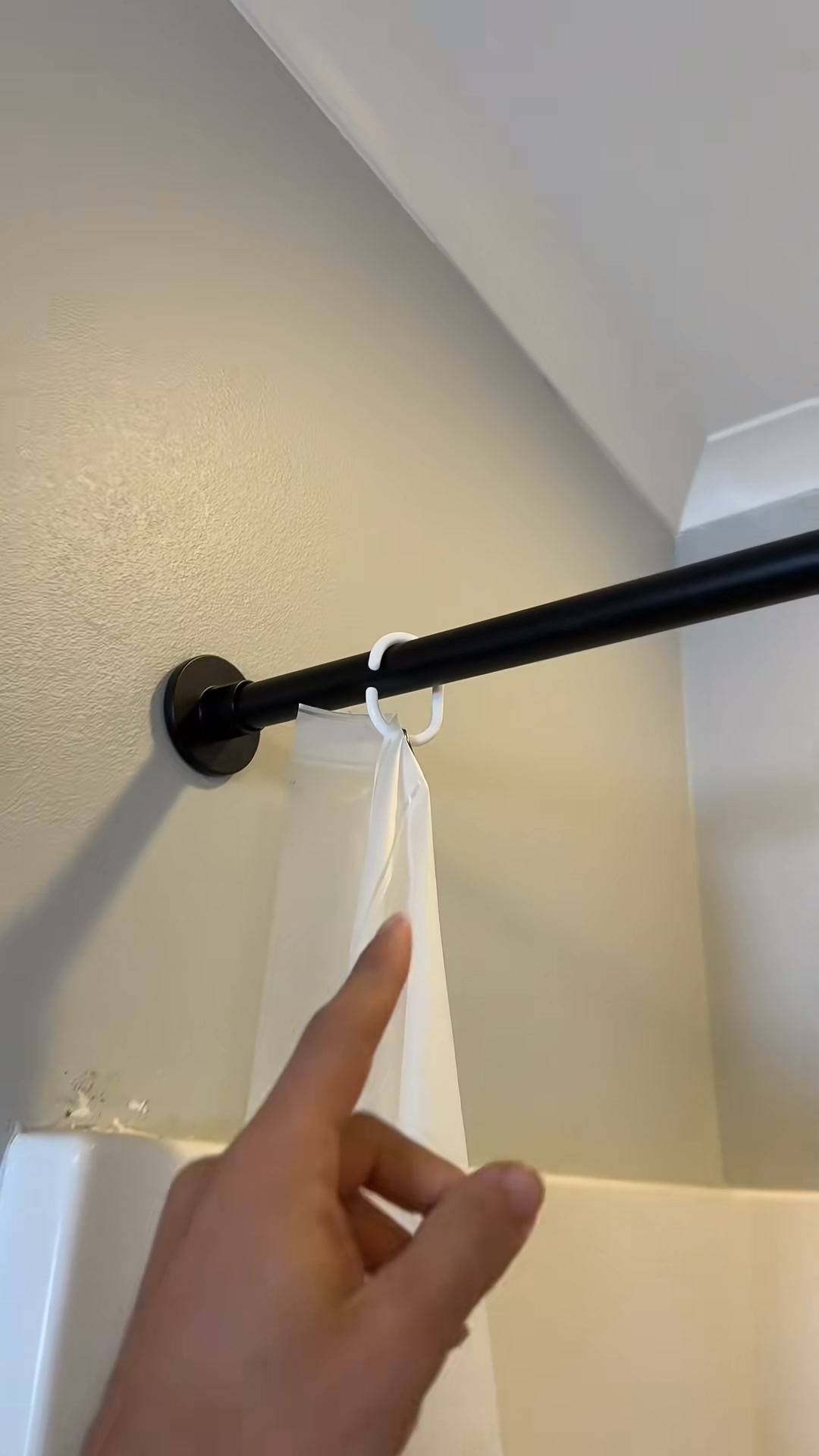 Curtain + Liner + Rings. One Set.