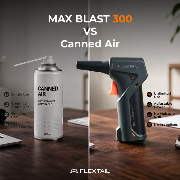 Max Blast 300: Reusable Power, Zero Waste.