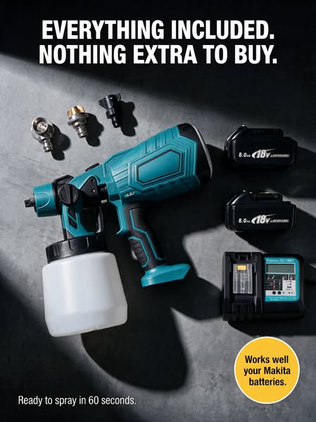 Works With Your Makita 18V LXT Batteries
