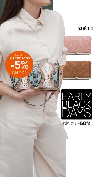 EARLY BLACK SALE Spare bis zu 50%