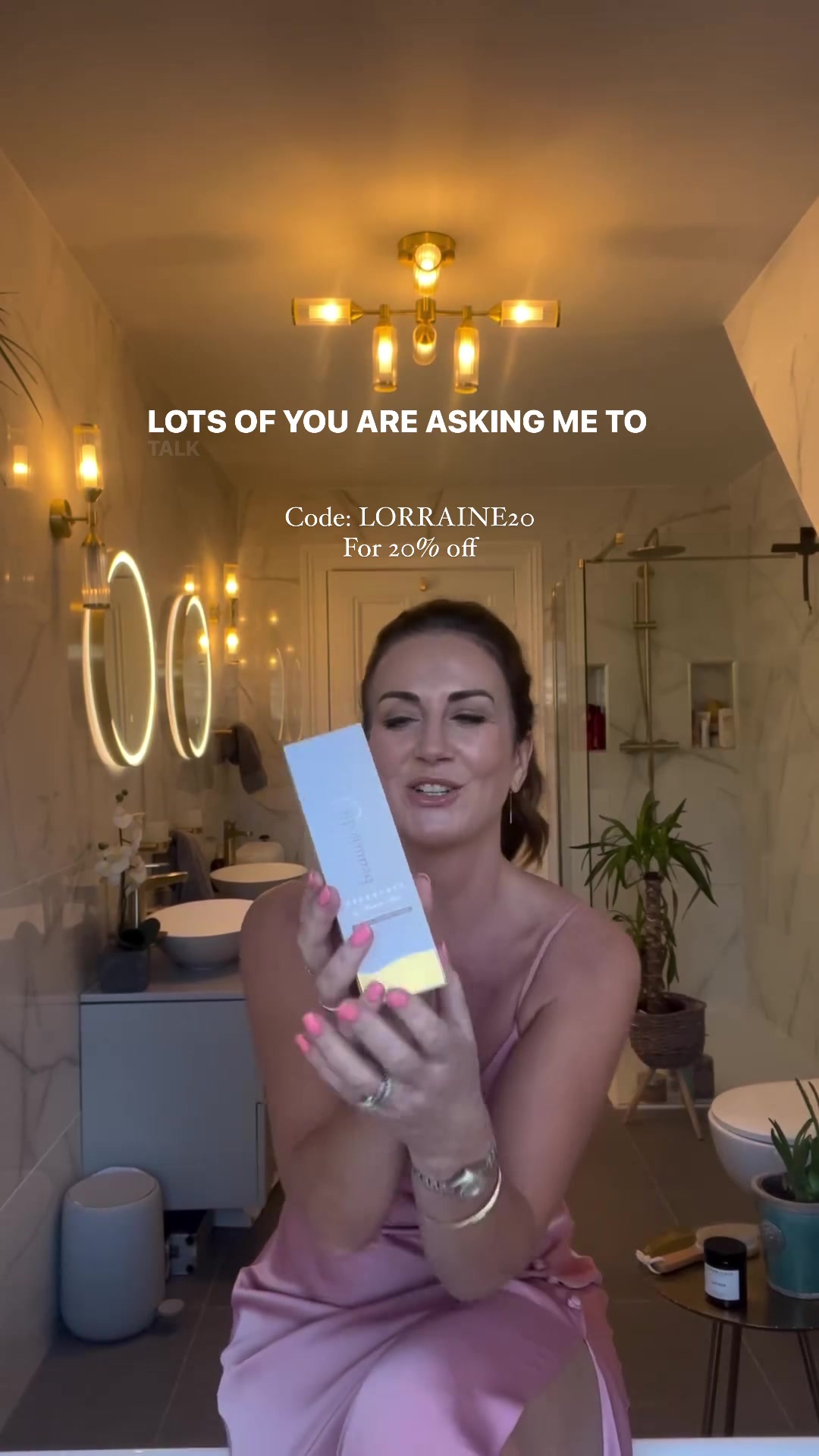 Use Code: LORRAINE20 for 20% off.