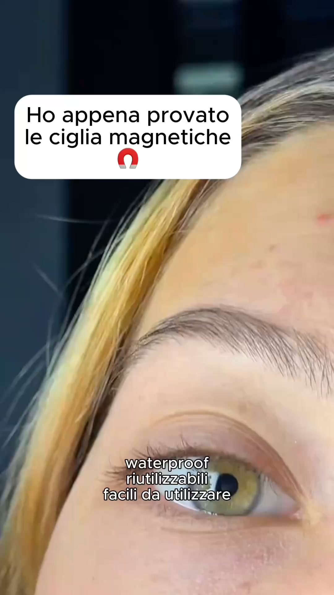 Ciglia magnetiche con zero colla!