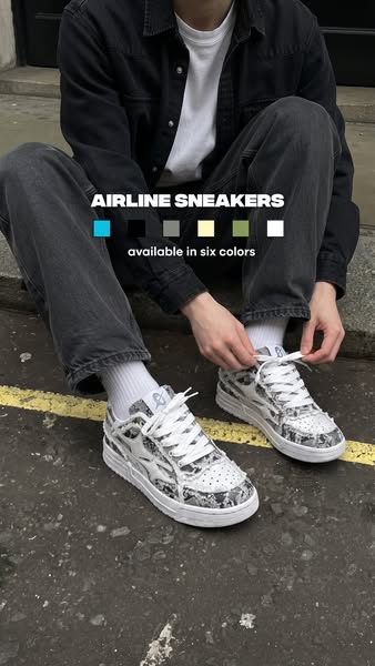 "AIRLINE" Dust Grey