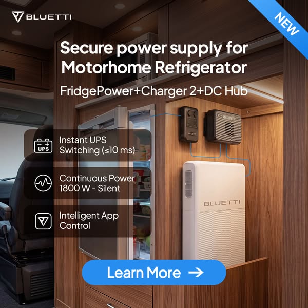 FridgePower 75mm Slim 2016Wh Capacity