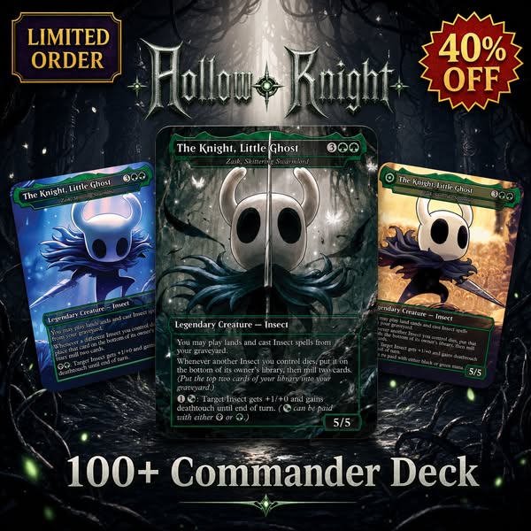 Hollow Knight-Inspired Insect EDH Deck