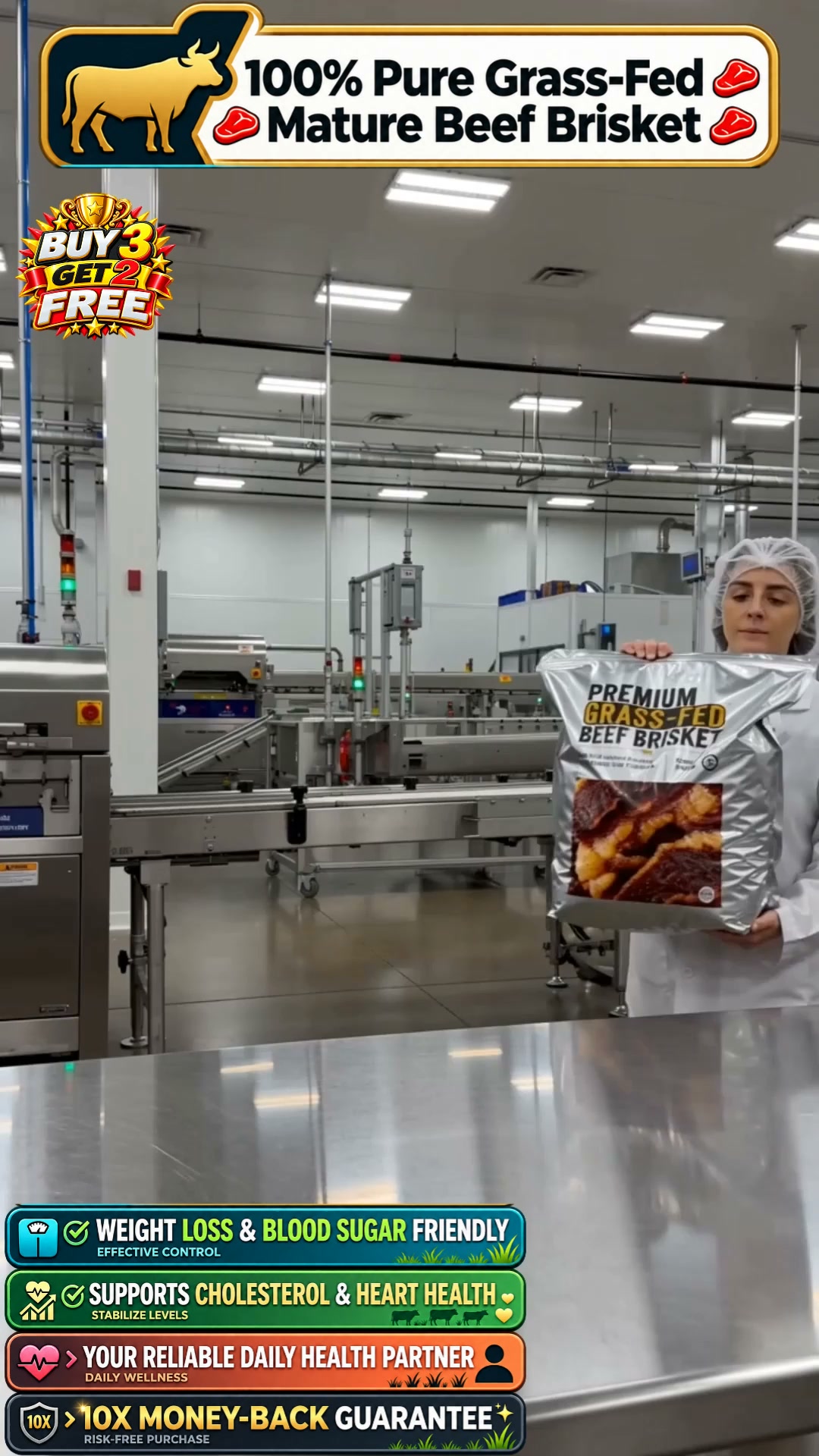 REAL GRASS-FED BEEF FOR A STRONGER DAILY ROUTINE