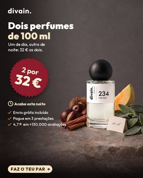 Todos os perfumes a 16 €