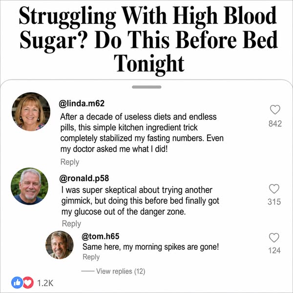 5-Min Morning Fix Kills Sugar Spikes