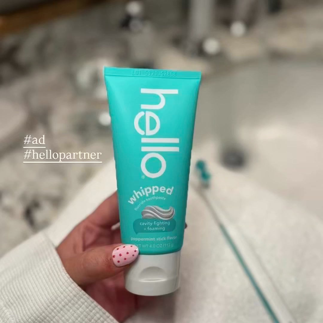 Buy the hello whipped toothpaste at Walmart!