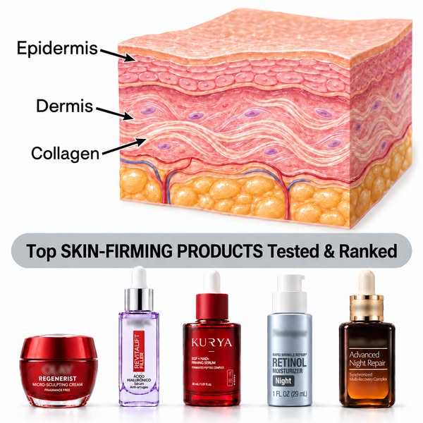 We Tested 5 Products for Sagging Skin — Only 1 Stood Out