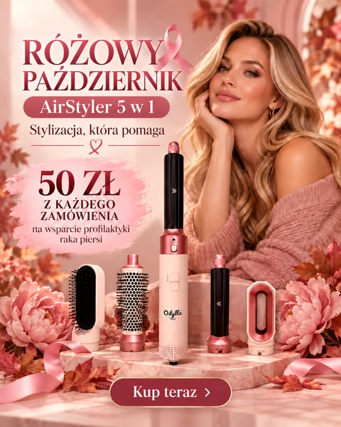 Dodatkowe -10% z kodem ROZOWY10