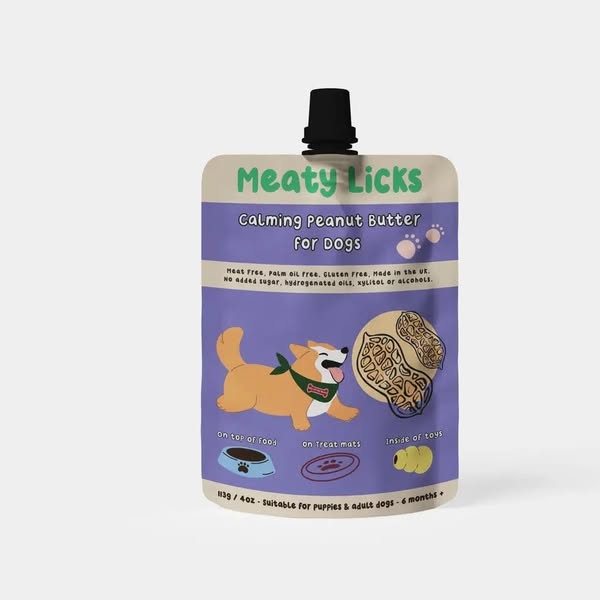 Meaty Licks Peanut Butter Treat