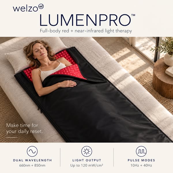 64% Off LUMENPRO V3.0 Red Light Blanket