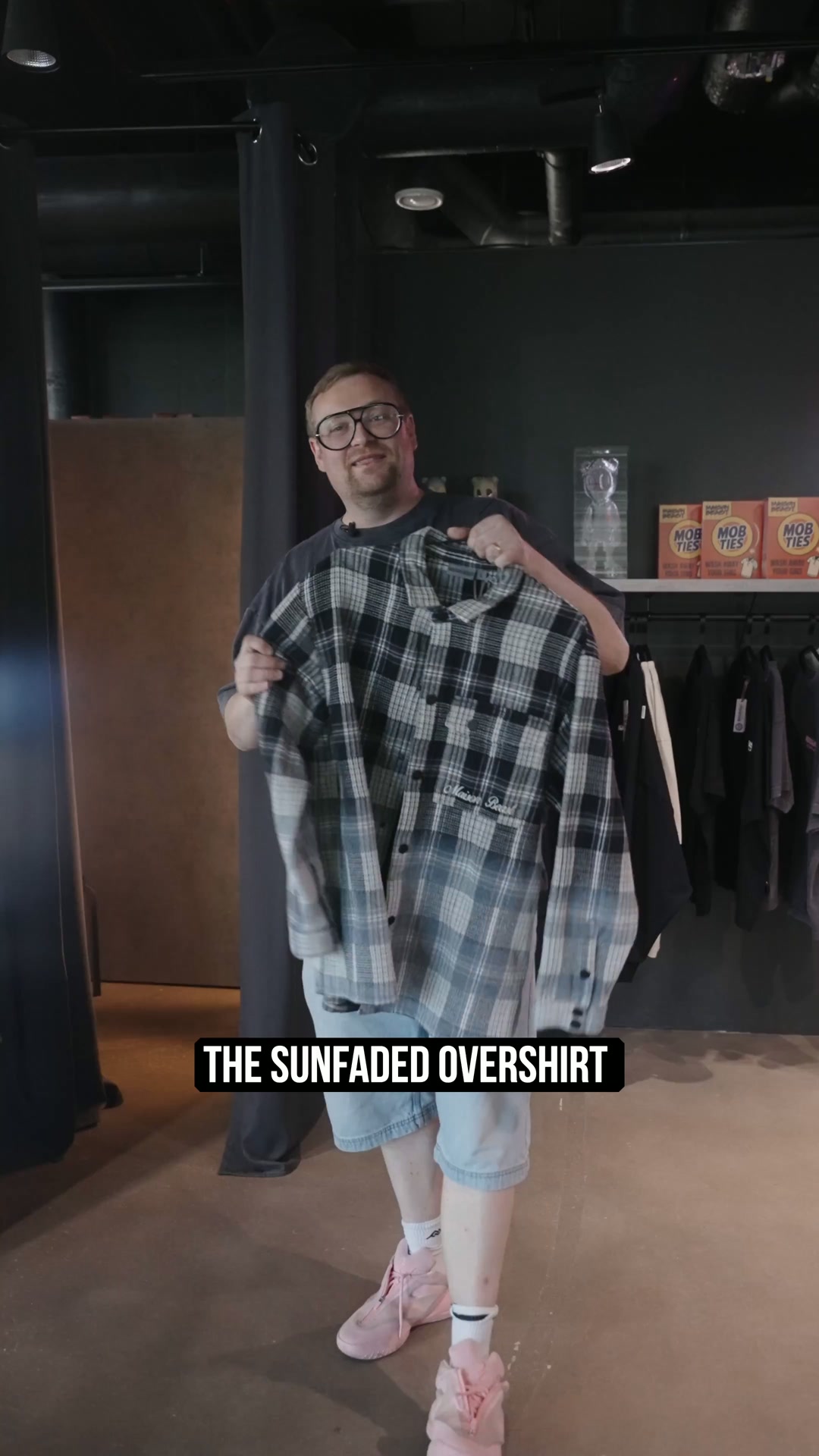 SUN-FADED COTTON OVERSHIRT
