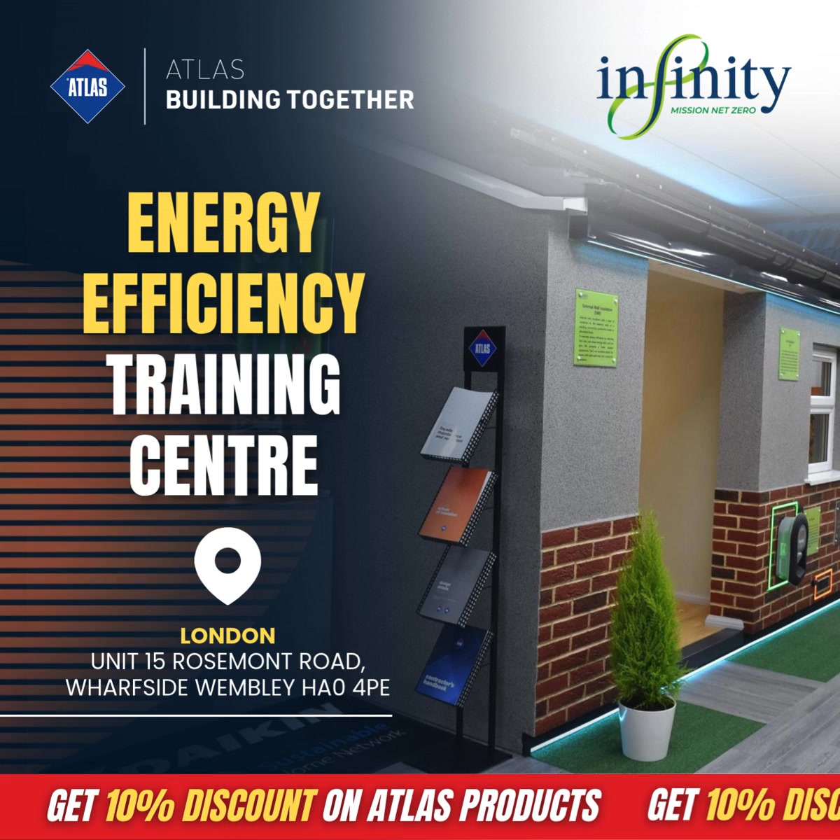 Get an exclusive 10% discount on ATLAS products!