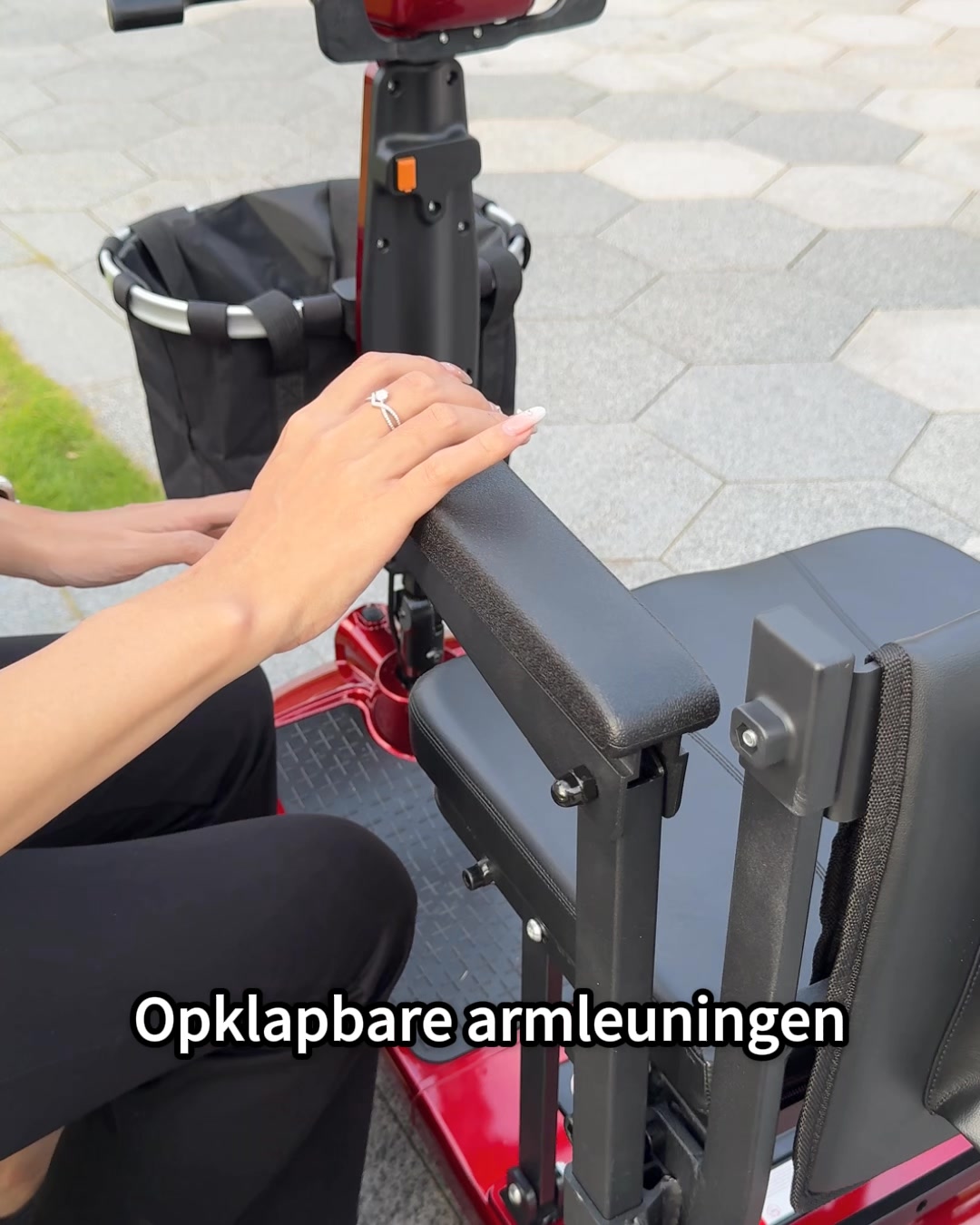 Easwe® M10 – Opvouwbare Elektrische Mobiliteitsscooter voor Senioren