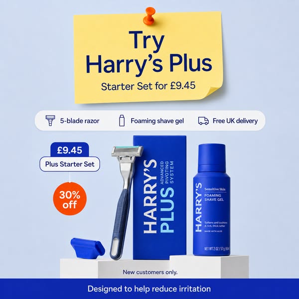 Shop Harry's Plus - Now 30% Off