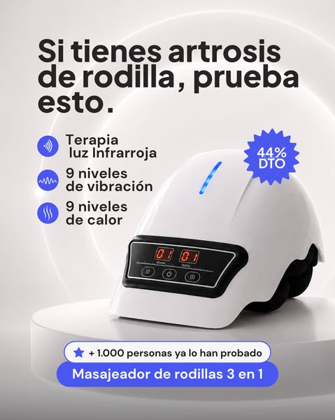 Alivia el dolor de rodilla en minutos