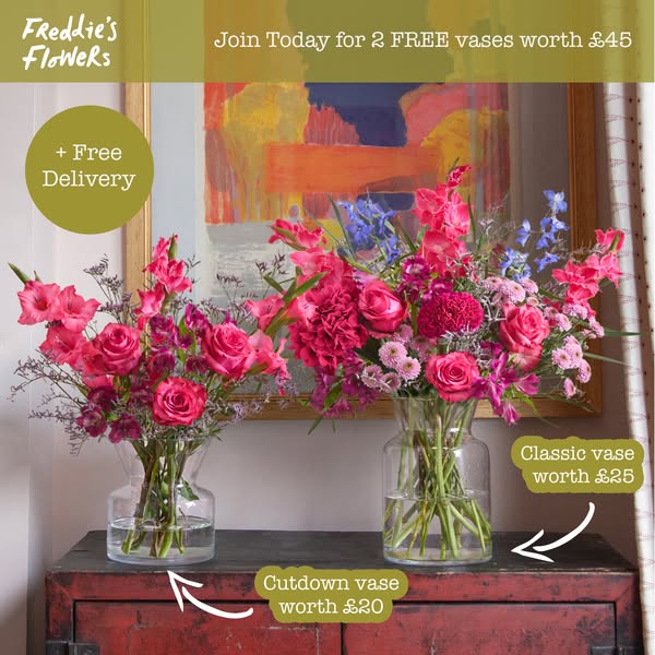 Claim FREE Vase Starter Set