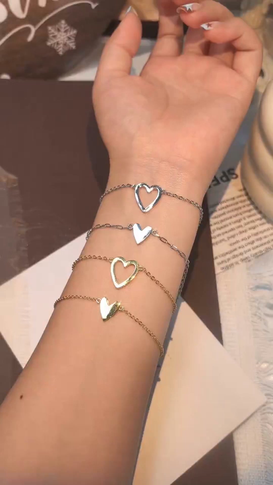 Matching Hearts for Mom & Daughter