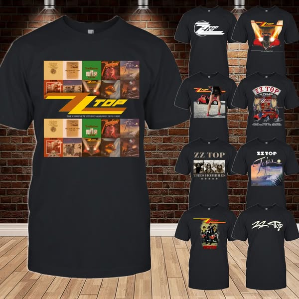 ZZ Top t-shirts