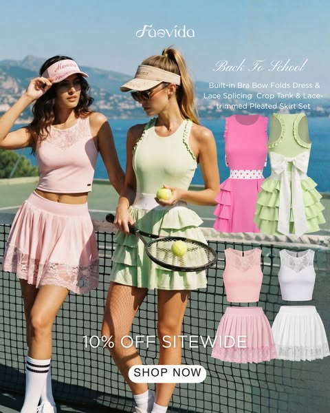 The Ultimate Tennis Dress Collection