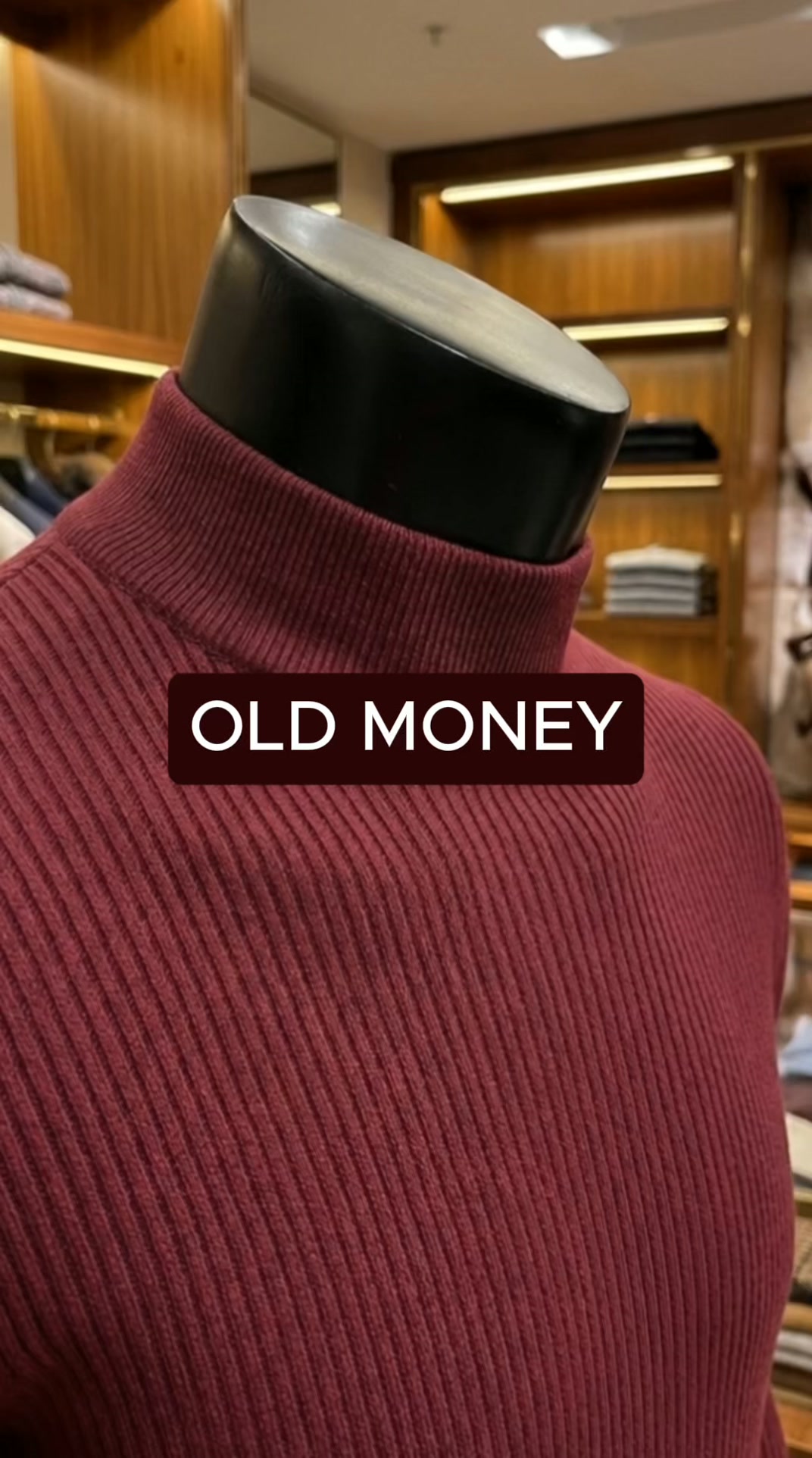 Milano Ribbed Mock Neck