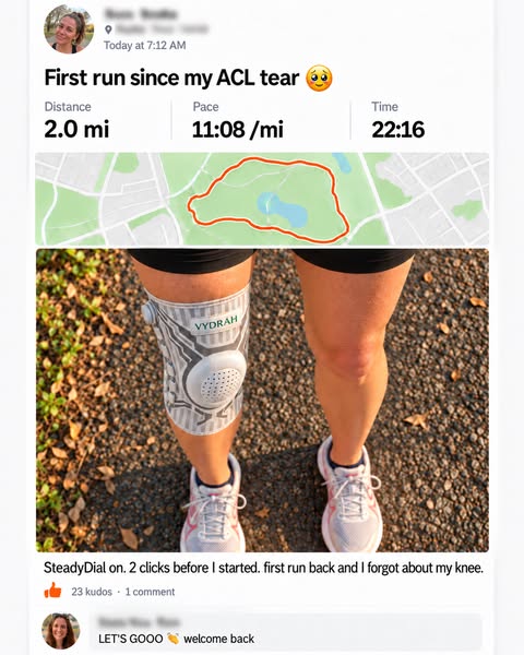 First Run Back After Your ACL Tear?