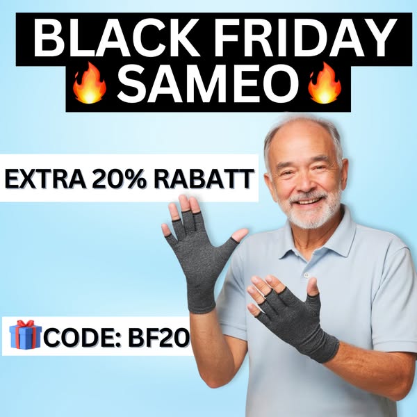 Black Friday — zusätzlich 20 % Rabatt: Code BF20