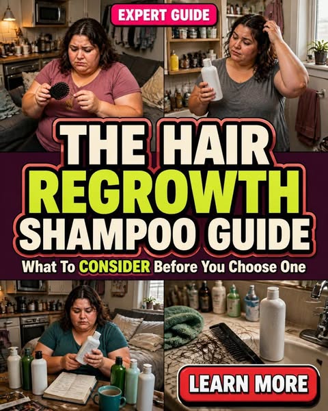 Hair Regrowth Shampoo Ingredients: What to Know
