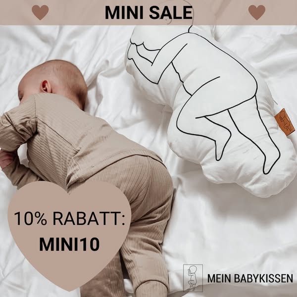 Dein Baby als Kissen