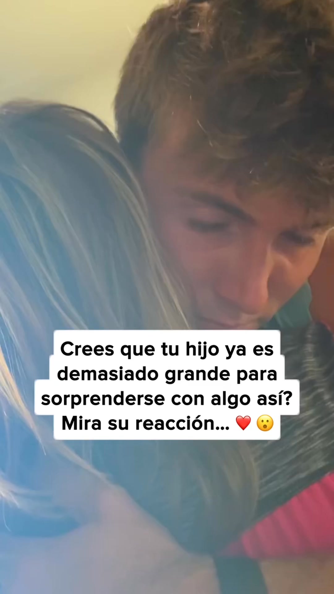 Esto hizo llorar a mi hijo al instante