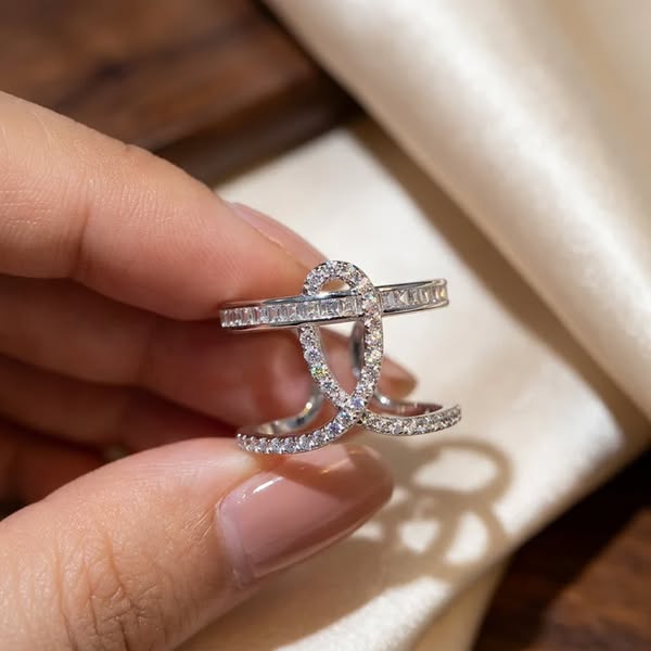 Hope Ribbon Ring