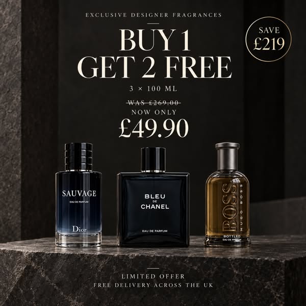 Limited Stock Remaining: Buy 1 – Get 3