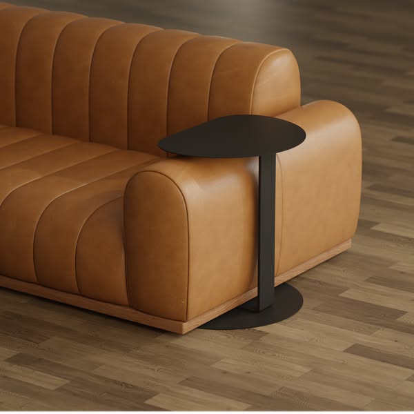Tavolino Laterale - Graphite Black