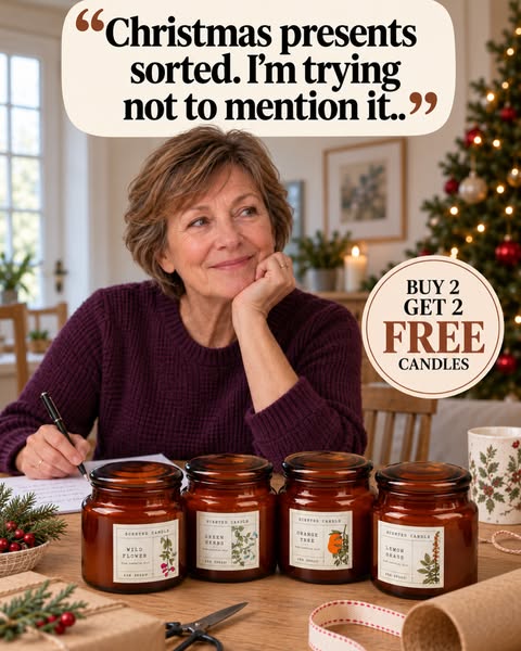 Four Candle for 39.99. Offer Ends soon