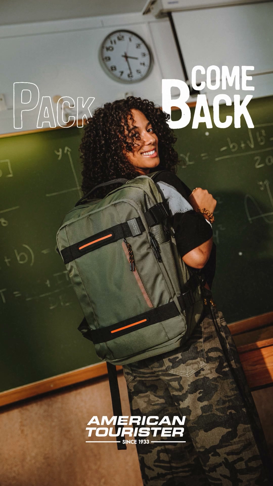 Mochila Urban Track 15.6" Caqui Escuro