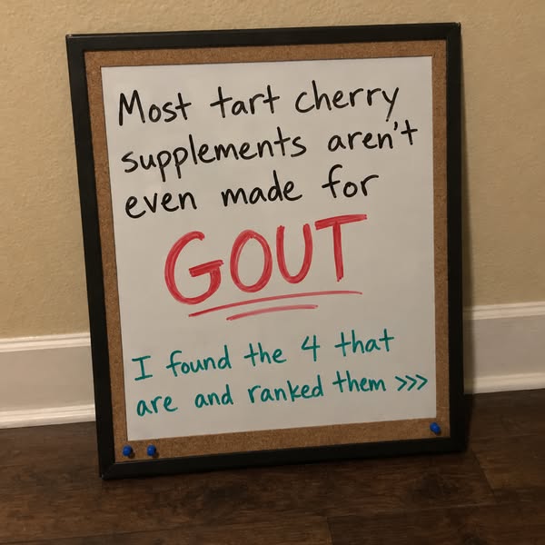 If you’ve tried tart cherry and felt nothing, read this