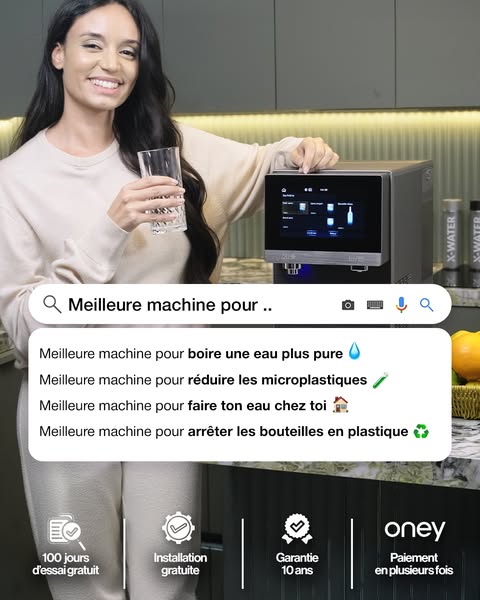 Purifiez votre eau au quotidien