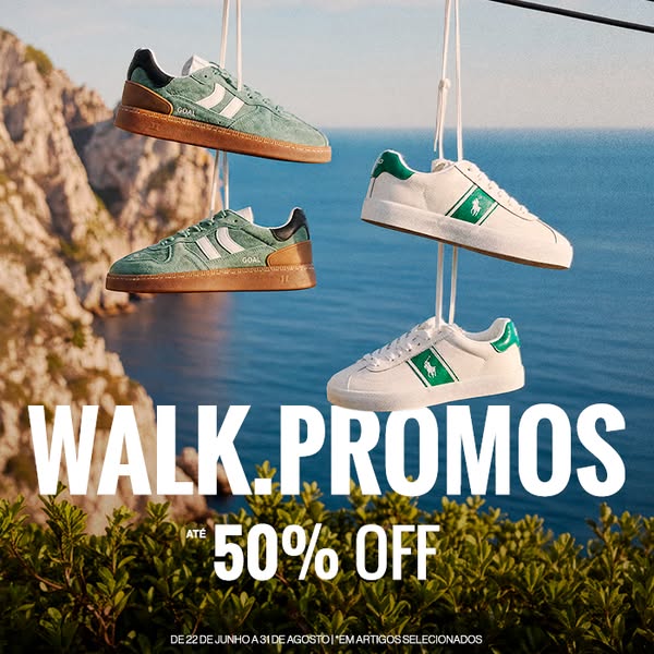 Promoções até 50% de desconto