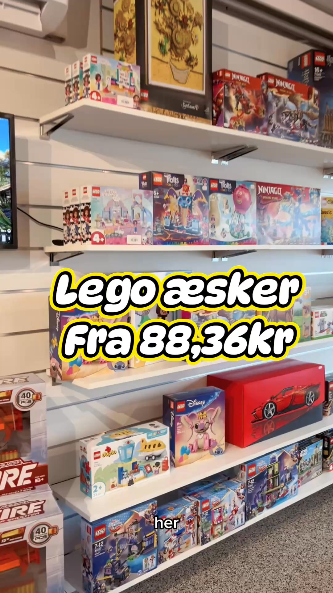 Lego i lange baner