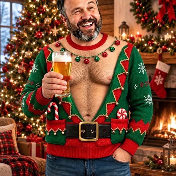 Funny Custom Ugly Christmas Sweatshirt