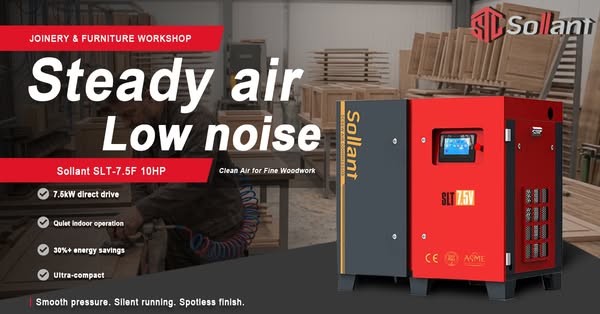 Sawdust Kills Cheap Compressors. Ours Are Built for It.