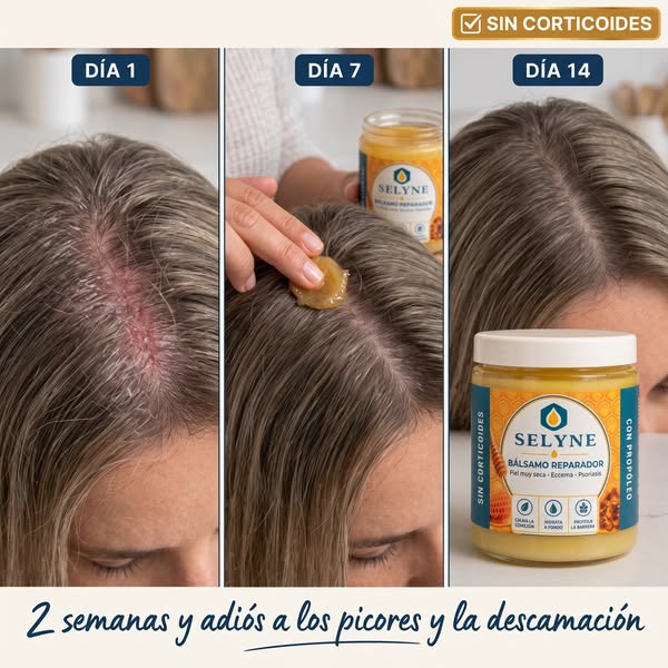 El bálsamo natural que frena el picor de raíz.