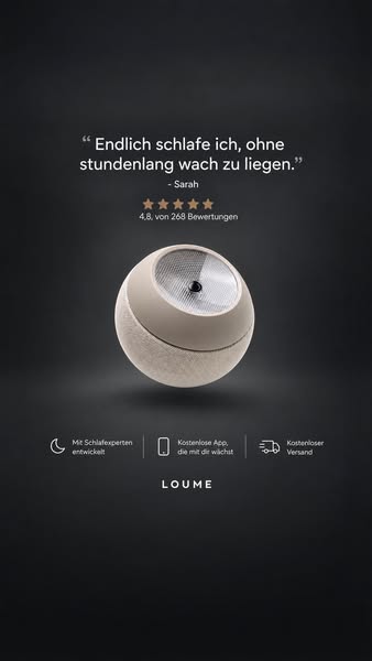 Einschlafen in Minuten.