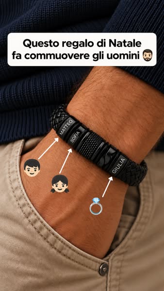 Il bracciale dei papà