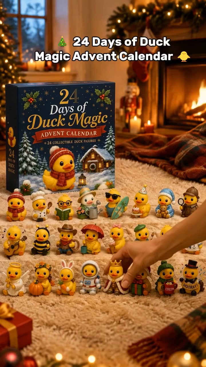 Der magische Enten-Adventskalender für die ganze Familie