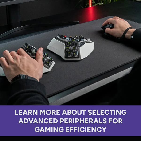 Learn more about selecting advanced peripherals for gaming efficiency