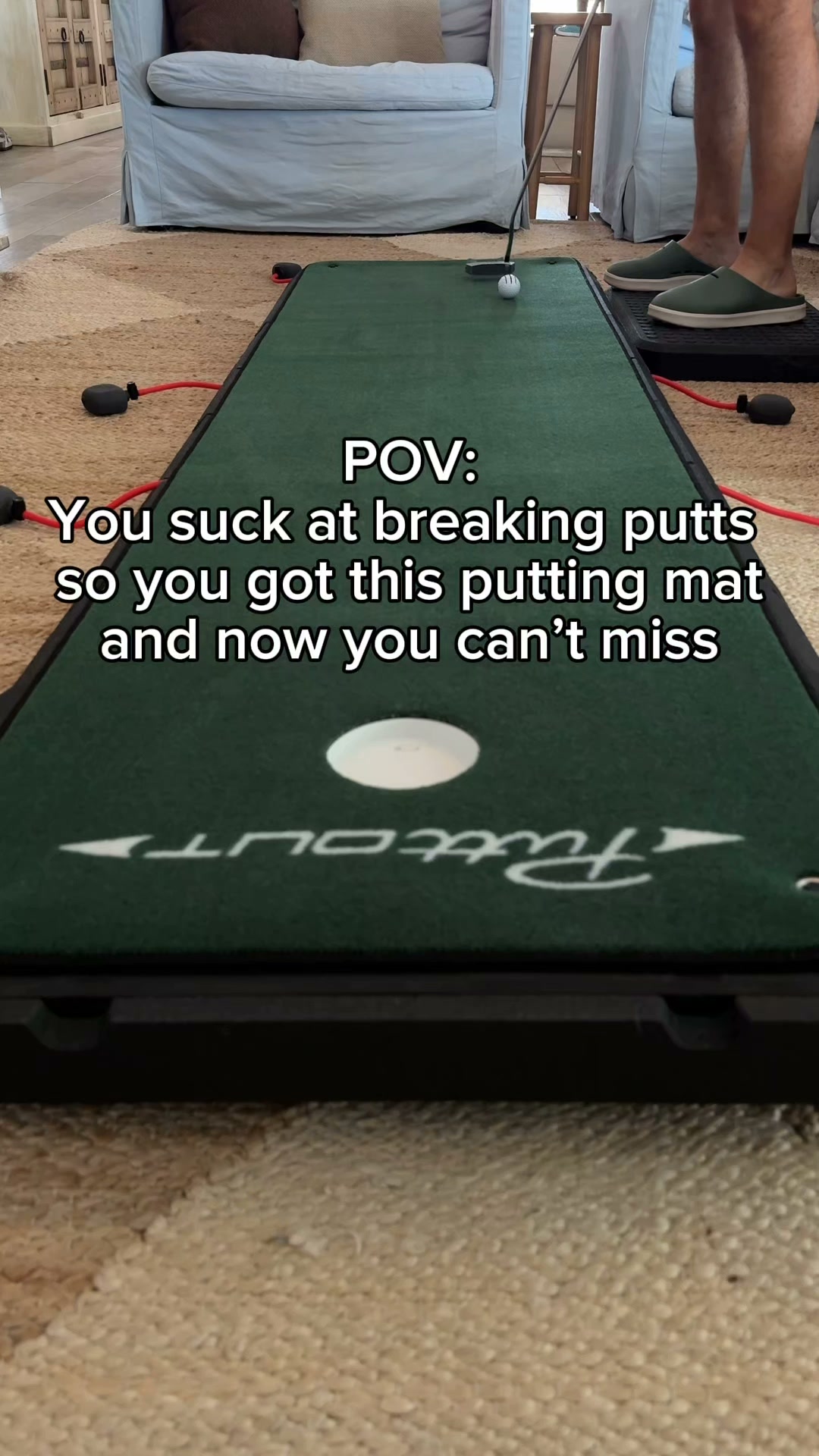 Turn Any Room Into Your Personal Putting Challenge