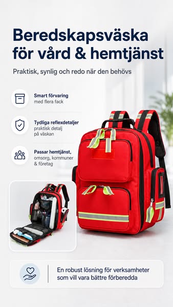 Beredskapsväska för verksamheter